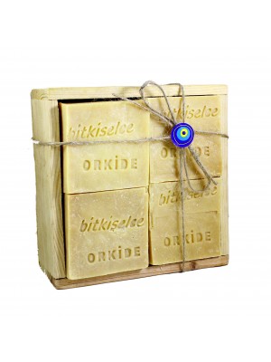 Bitkiselce Doğal Orkide Sabunu - Doğal ve El Yapımı 8 Adet (950 gr.)